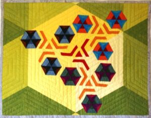 Quilt Maringa Design by Brigitta Bölsterli