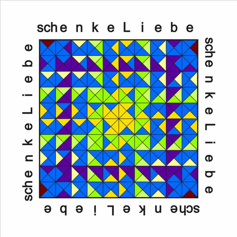 Wortbild schenke Liebe