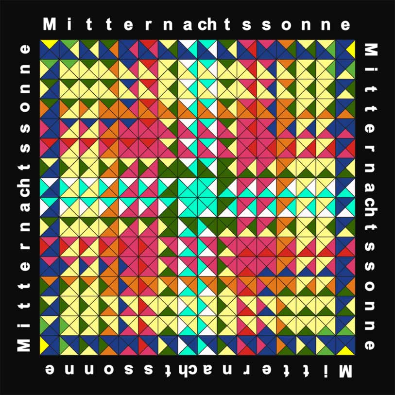 Wortbild Mitternachtssonne