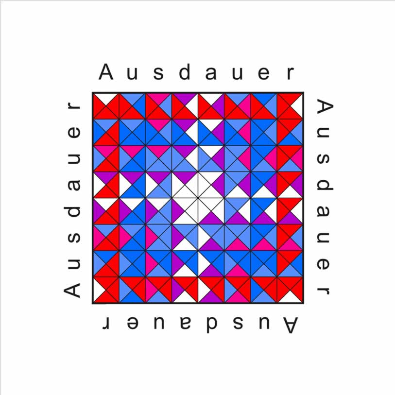 Wortbild Ausdauer