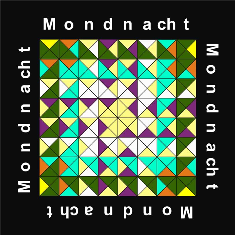 Wortbild Mondnacht