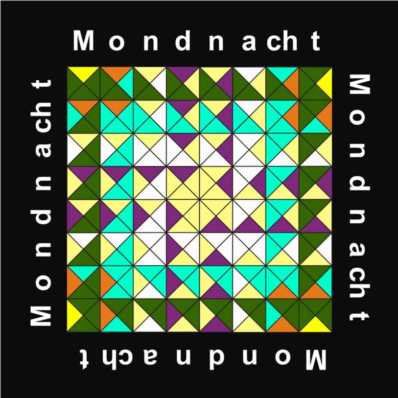 Wortbild Mondnacht