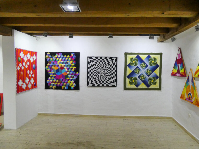 Ausstellung Homburg- Galerie mit Quilts Jan2017
