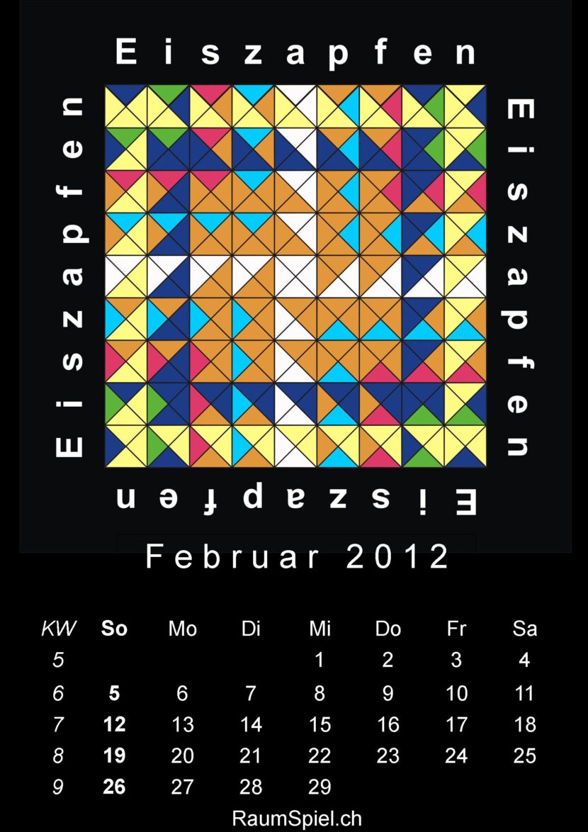 Kalenderblatt Februar 2012