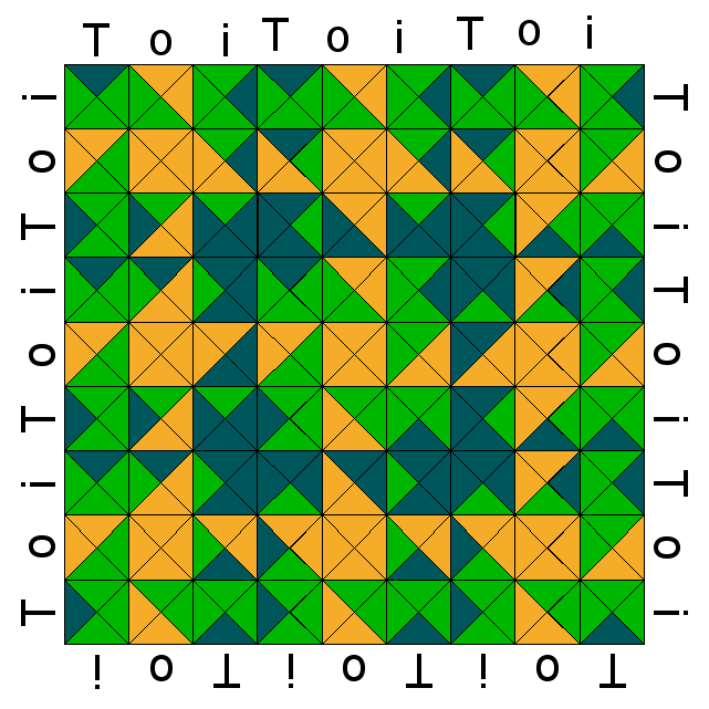 Karte Toi toi toi